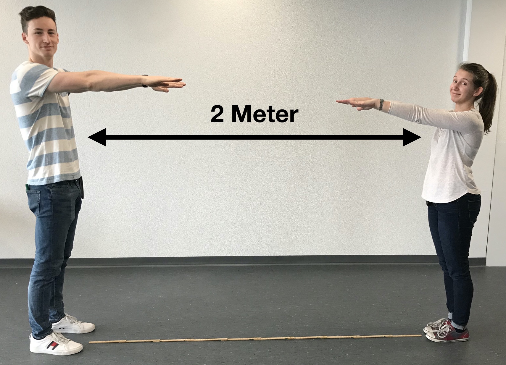 Together against COVID-19: 2 meters look like this | JDMT ...